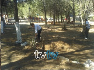 Καθαρισμός πάρκων 2,Λουτράκι,Δήμος Λουτρακίου Αγ.-Θεοδώρων,tvtv