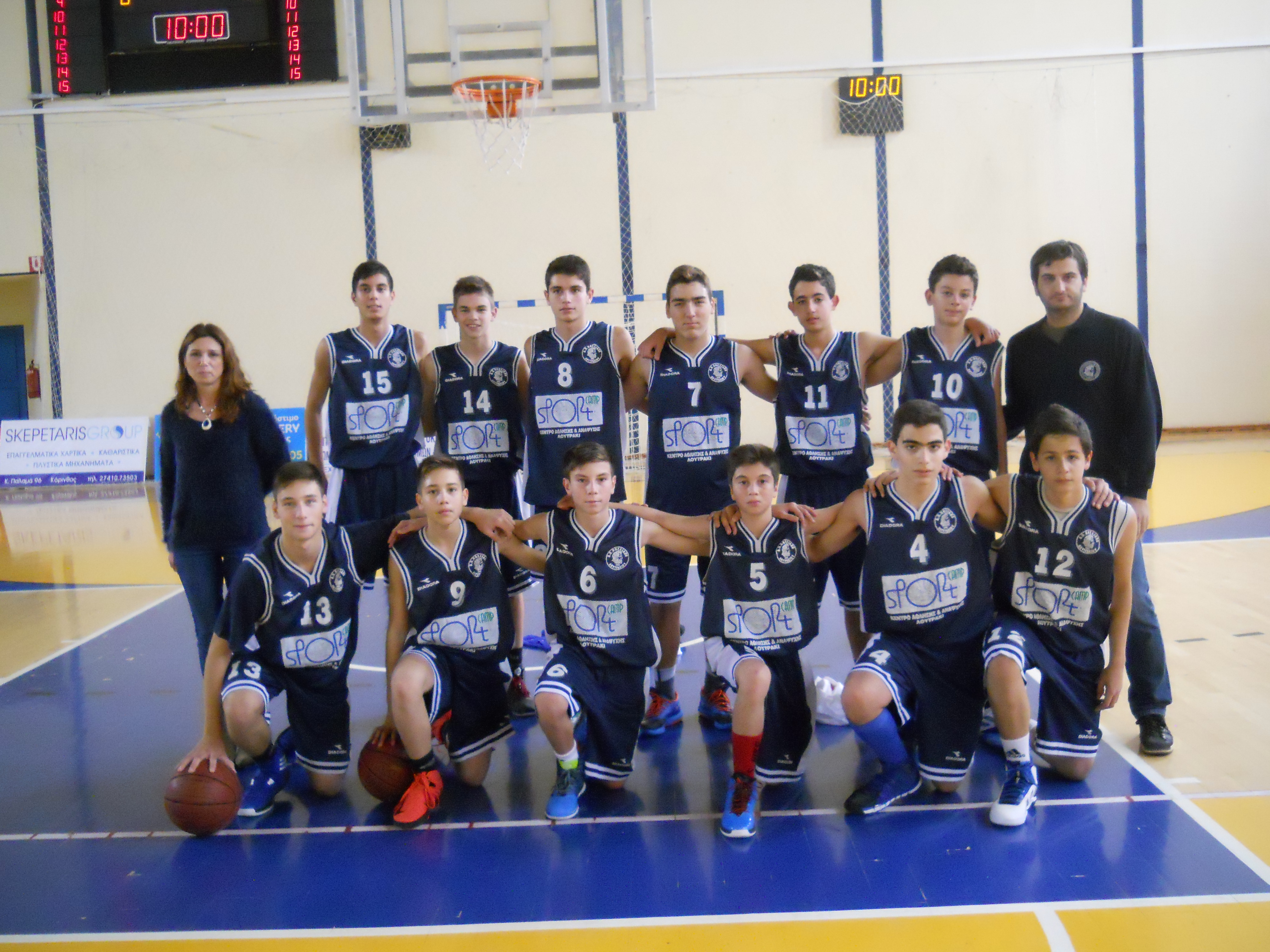 Nίκη και καλή εμφάνιση οι παίδες του Ποσειδώνα Λουτρακίου