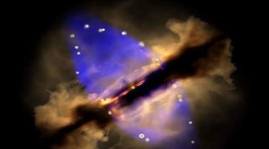 Το νεαρό αλλά γιγάντιο άστρο ονομάζεται W75N(B)-VLA 2