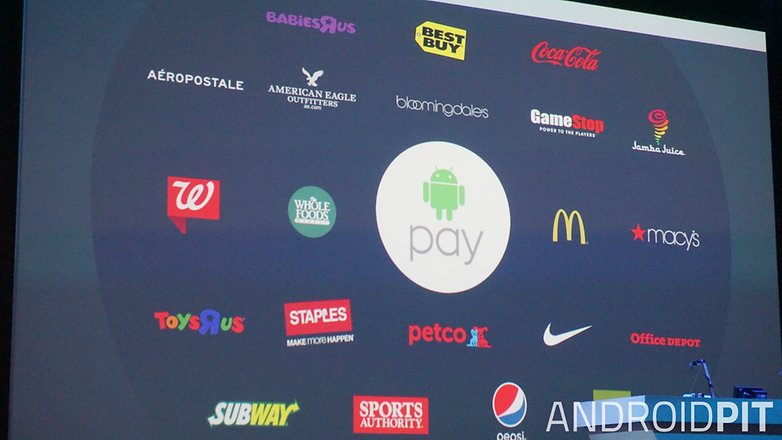 AndroidPIT Google I O 2015 Android Pay partners