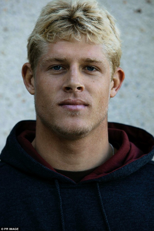Australian pro-surfer Mick Fanning, pictured in 2003, is the most talked about athlete in the world right now