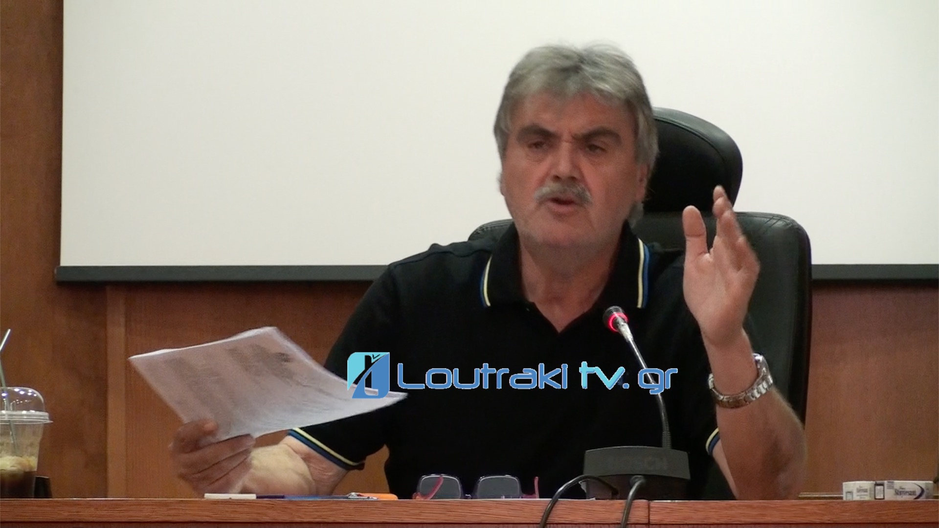 Ρουμελιώτης τρύπα παραλιακό μέτωπο Λουτρακίου Δημοτικό Λιμενικό Ταμείο Λουτρακίου - Περαχώρας