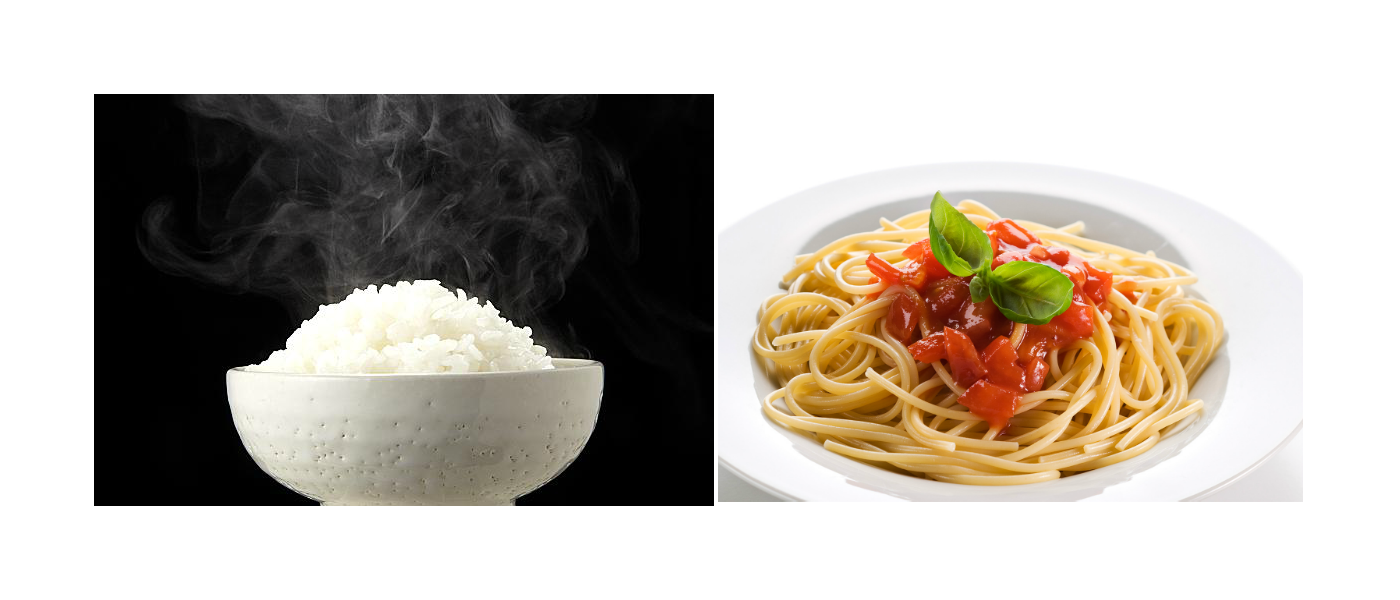 rice pasta health
