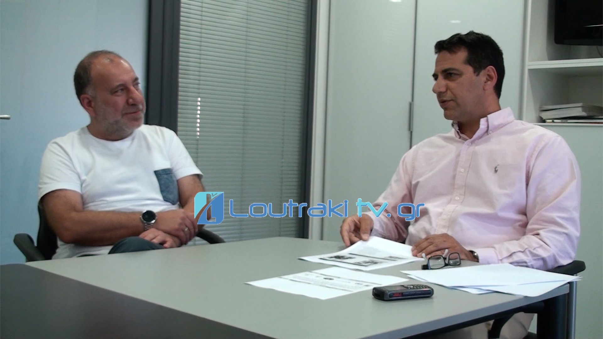 Συνέντευξη Πρόεδρος Loutraki Tourism Organisation Σπύρος Καραβούλης στον Κώστα Αντωνίου