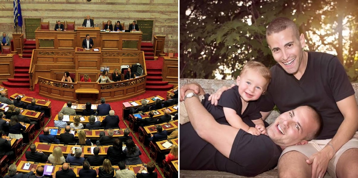 Βουλή: Υπερψηφίστηκε επί της αρχής το νομοσχέδιο για την υιοθεσία και την αναδοχή από γκέι ζευγάρια
