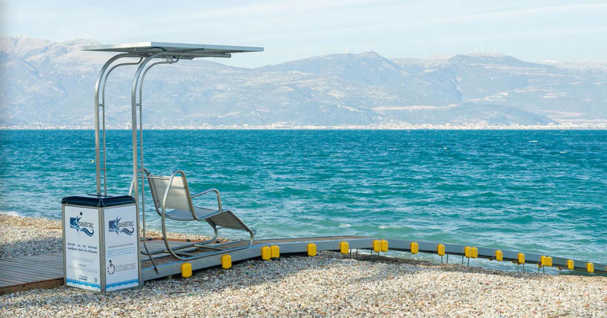 Πετύχαμε τη χρηματοδότηση ΕΣΠΑ για την αυτόνομη πρόσβαση ΑΜΕΑ στη θάλασσα   σε τέσσερα (4) σημεία του Δήμου 
