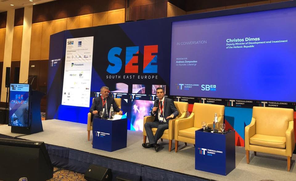 Ο Χρίστος Δήμας στο Thessaloniki Summit 2019«Στόχος μας είναι να συνδέσουμε την Έρευνα με την επιχειρηματικότητα» 