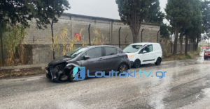 Loutrakitv.gr - Λουτράκι: Τώρα τροχαίο ατύχημα στην Ποσειδωνία
