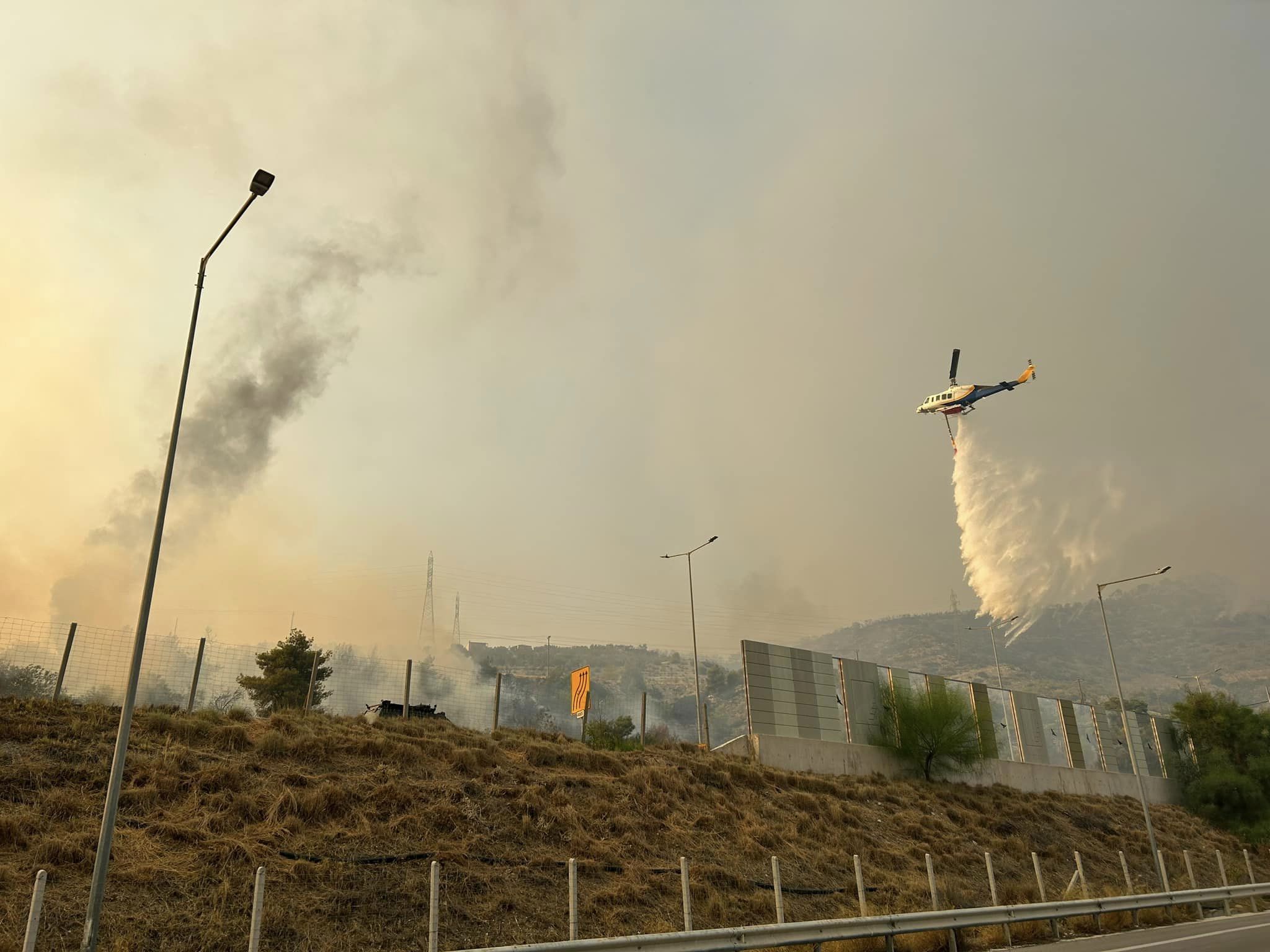Νεότερα για τη φωτιά που ξέσπασε σήμερα στην περιοχή του Λουτρακίου